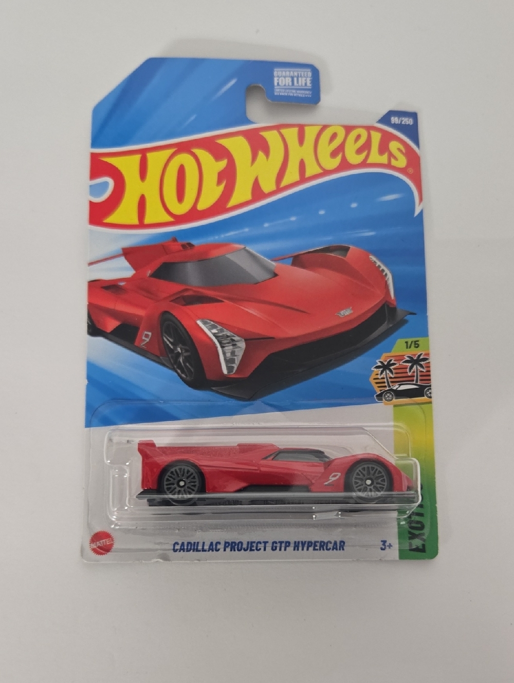 Red Cadillac Project GTP Hypercar Toy